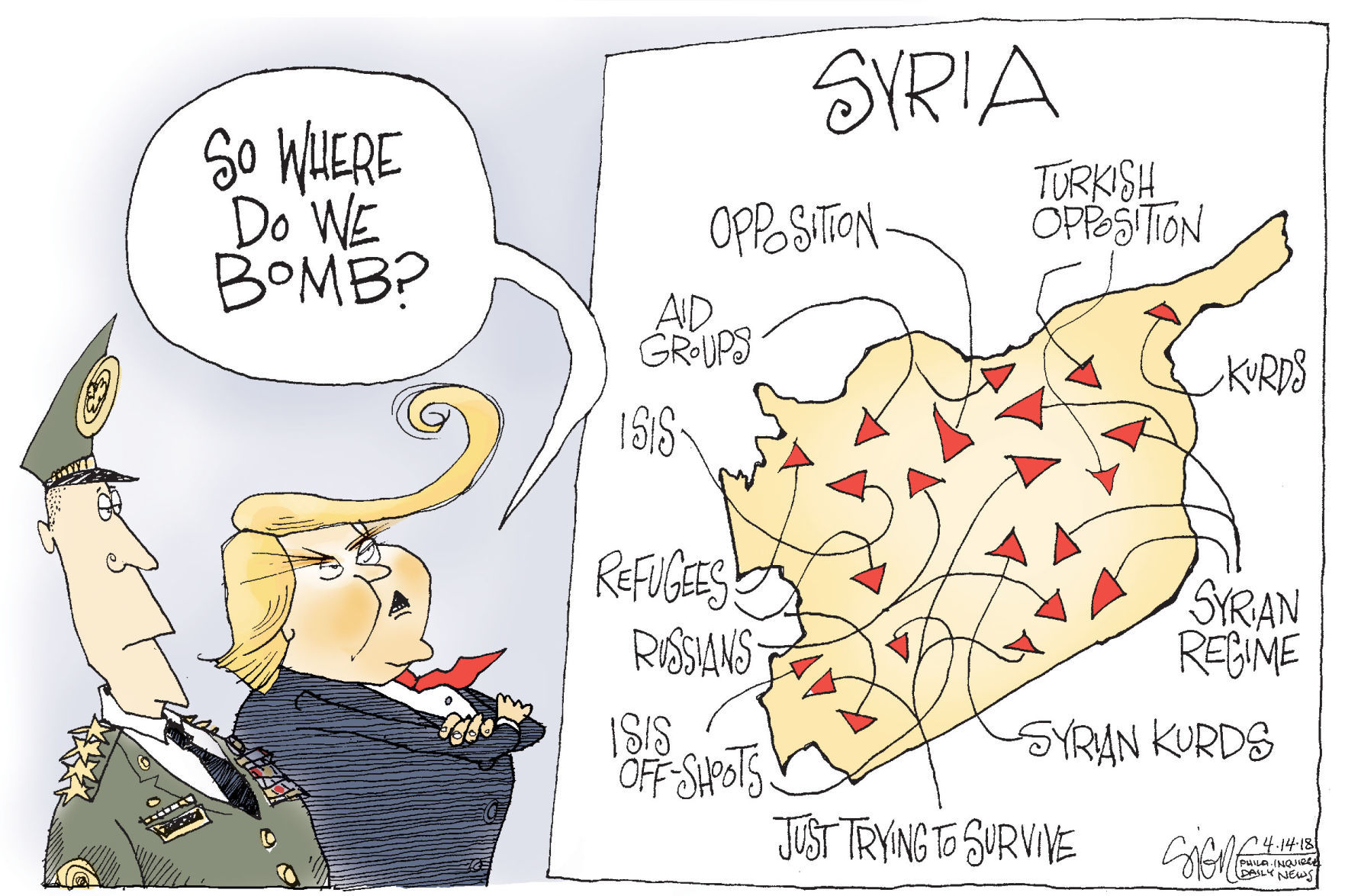 Signe Wilkinson / Philadelphia Daily News